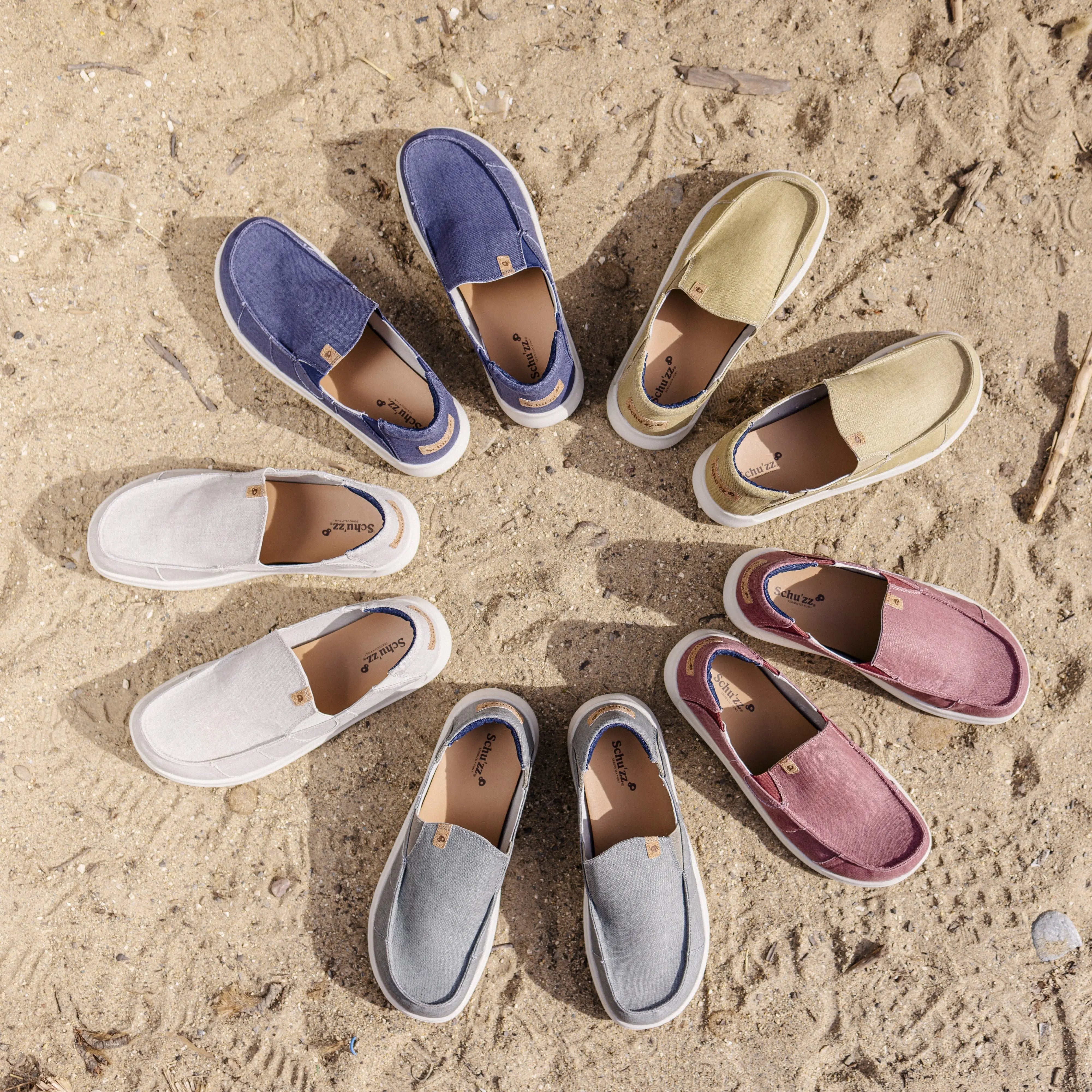 Mocassin en toile - MARIUS - Schu'zz