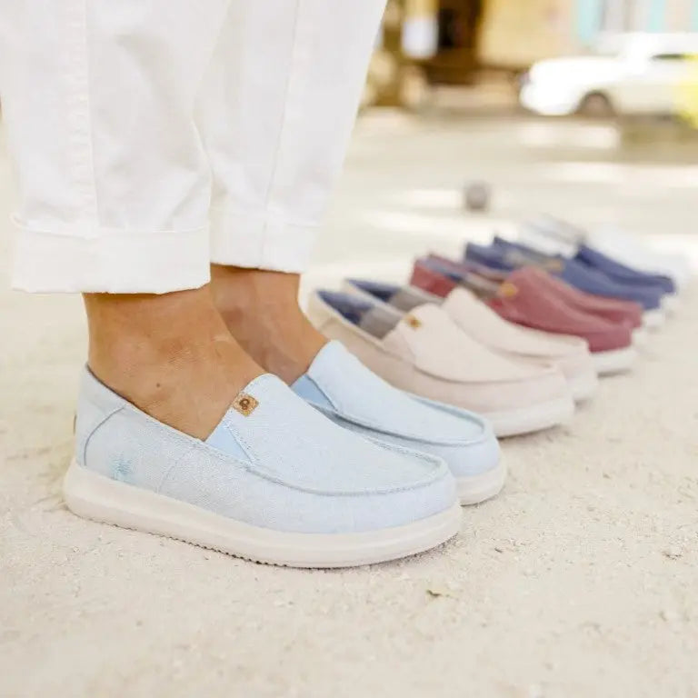 Mocassin femme en toile : 7 raisons de les adopter cet automne - Schu'zz - Relaxwear