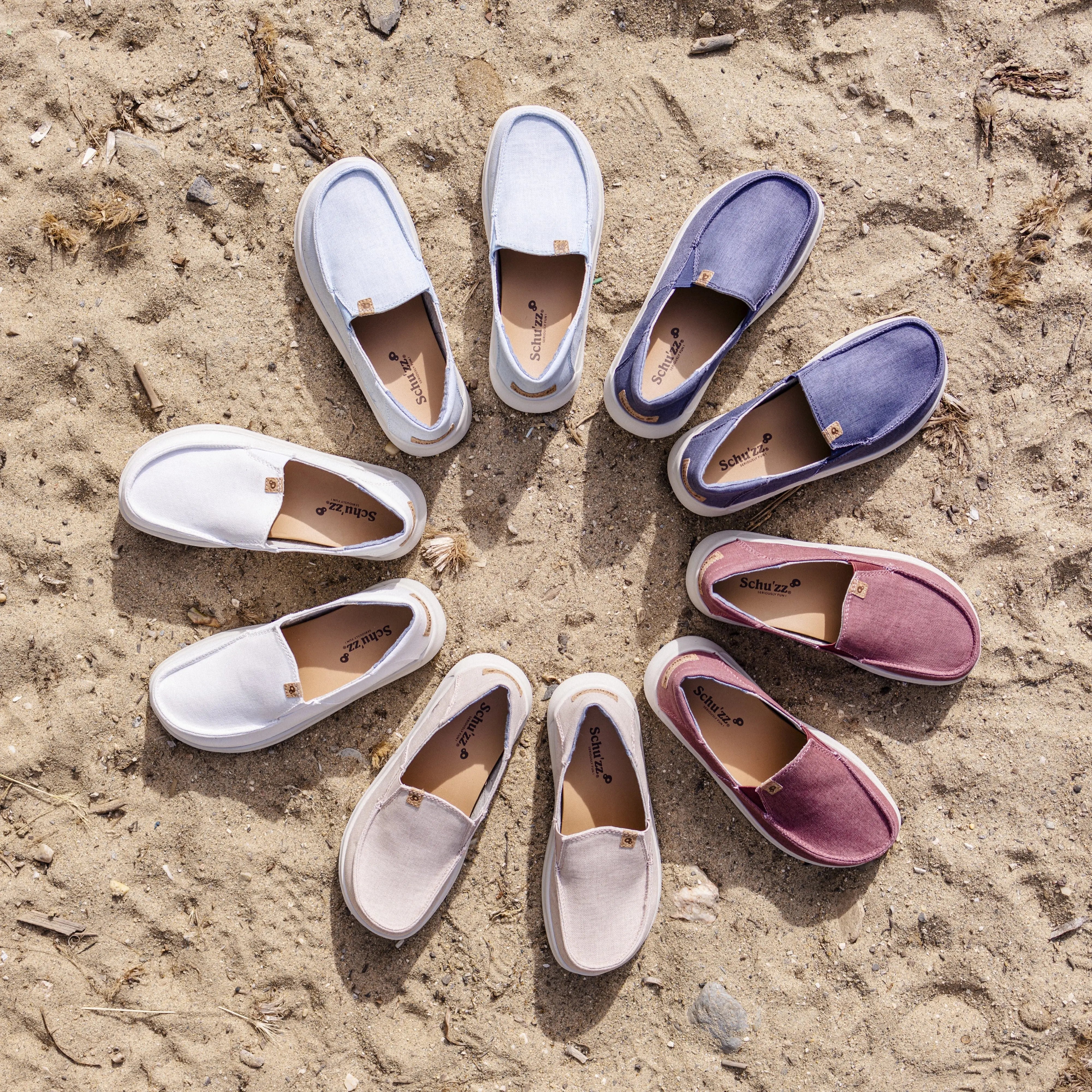 Mocassin en toile MANON - Schu'zz